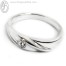 แหวนทองคำขาว แหวนเพชร แหวนคู่ แหวนแต่งงาน แหวนหมั้น - R1205DWG